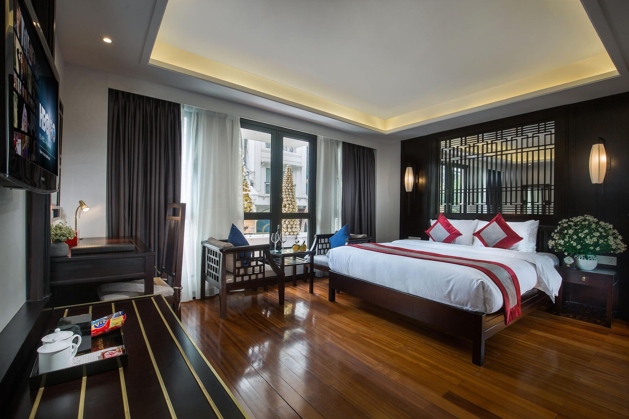 Golden Lotus Boutique Hotel Hanoï Extérieur photo