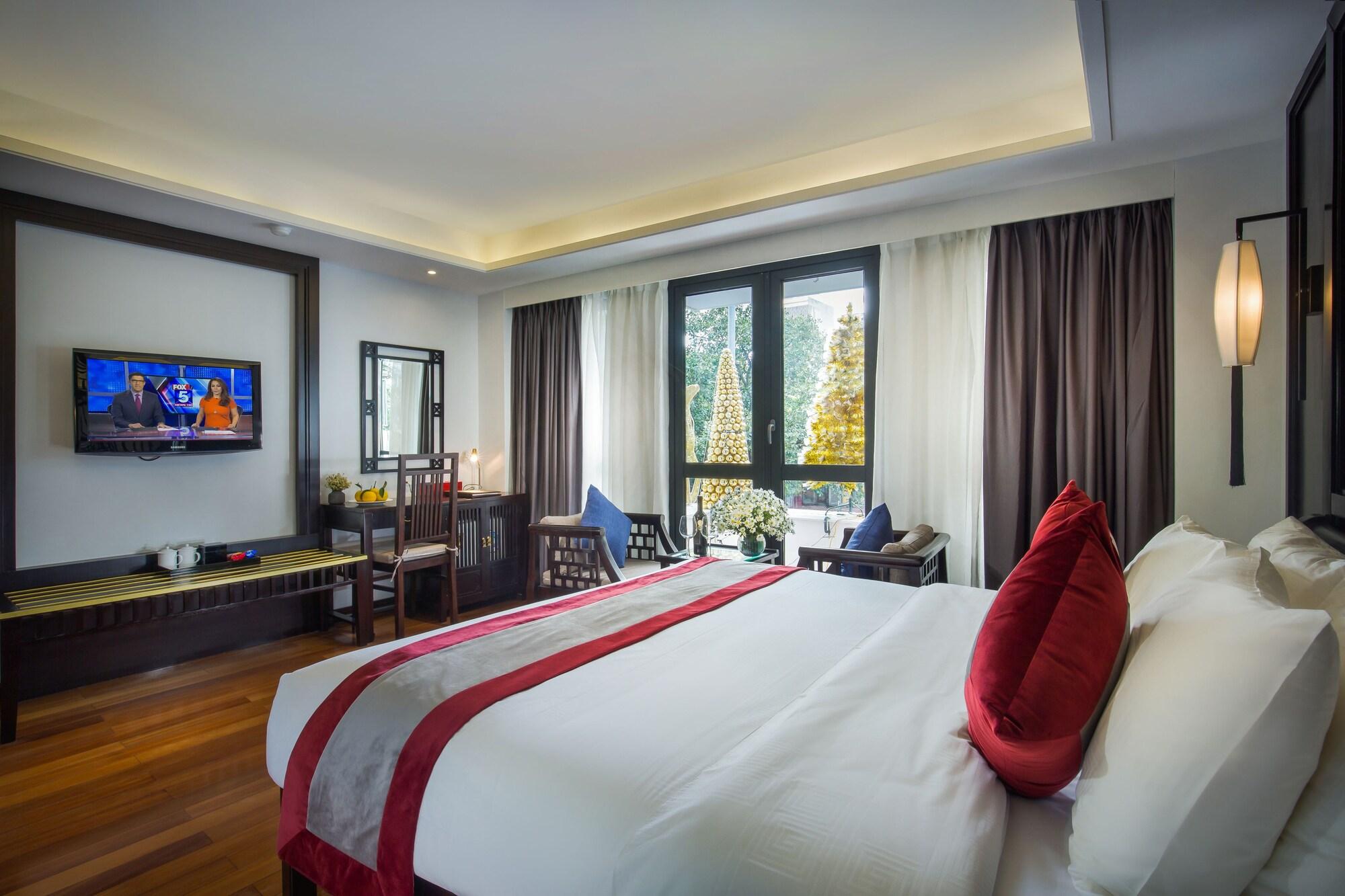 Golden Lotus Boutique Hotel Hanoï Extérieur photo