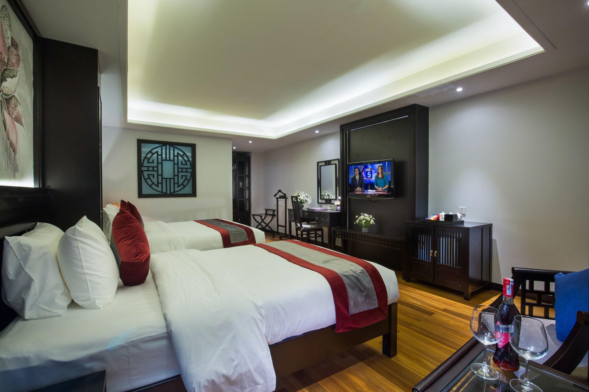 Golden Lotus Boutique Hotel Hanoï Extérieur photo